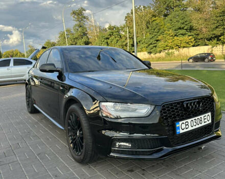 Черный Ауди А4, объемом двигателя 1.98 л и пробегом 217 тыс. км за 13000 $, фото 2 на Automoto.ua