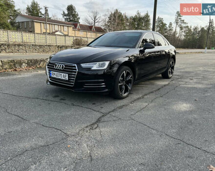 Ауди А4 2015 в Киеве на Automoto.ua Черный Ауди А4, объемом двигателя 1.4 л и пробегом 115 тыс. км за 18200 $, фото 1 на Automoto.ua