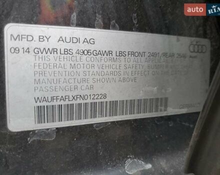 Ауді А4 2015 у Львові на Automoto.ua Чорний Ауді А4, об'ємом двигуна 1.98 л та пробігом 147 тис. км за 2400 $, фото 11 на Automoto.ua