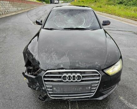 Черный Ауди А4, объемом двигателя 2 л и пробегом 154 тыс. км за 2150 $, фото 1 на Automoto.ua