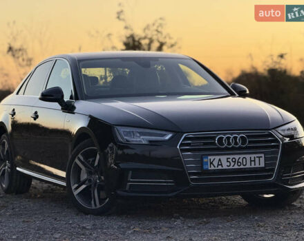 Черный Ауди А4, объемом двигателя 1.98 л и пробегом 215 тыс. км за 17900 $, фото 1 на Automoto.ua