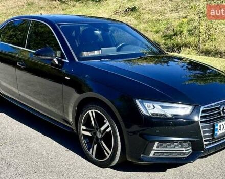 Ауди А4 2016 в Харькове на Automoto.ua Черный Ауди А4, объемом двигателя 1.98 л и пробегом 118 тыс. км за 22500 $, фото 1 на Automoto.ua