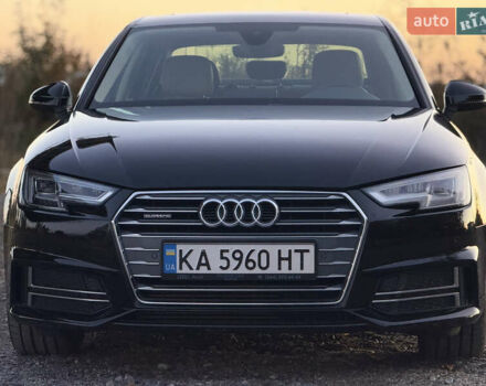 Черный Ауди А4, объемом двигателя 1.98 л и пробегом 215 тыс. км за 17900 $, фото 3 на Automoto.ua