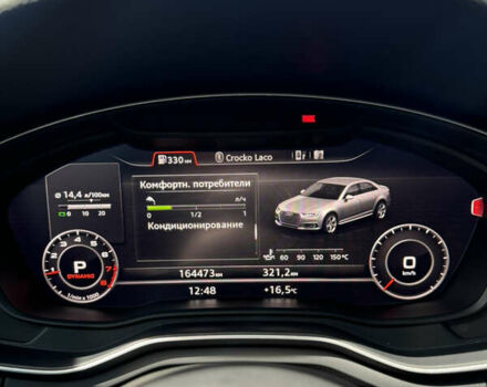 Черный Ауди А4, объемом двигателя 2 л и пробегом 165 тыс. км за 22500 $, фото 12 на Automoto.ua