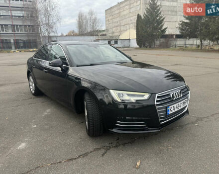 Черный Ауди А4, объемом двигателя 2 л и пробегом 140 тыс. км за 19500 $, фото 1 на Automoto.ua