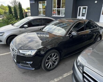 Черный Ауди А4, объемом двигателя 2 л и пробегом 212 тыс. км за 15999 $, фото 1 на Automoto.ua