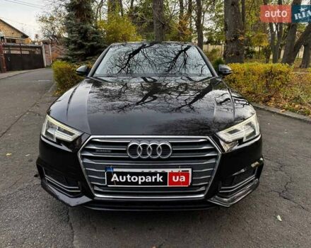 Чорний Ауді А4, об'ємом двигуна 2 л та пробігом 115 тис. км за 22390 $, фото 1 на Automoto.ua
