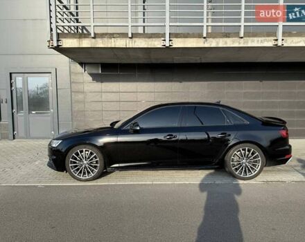 Ауді А4 2017 у Львові на Automoto.ua Чорний Ауді А4, об'ємом двигуна 1.98 л та пробігом 104 тис. км за 15700 $, фото 2 на Automoto.ua
