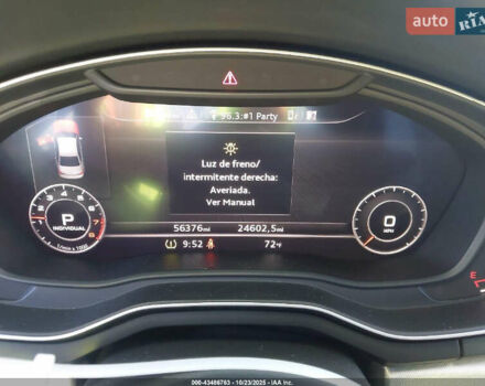 Черный Ауди А4, объемом двигателя 1.98 л и пробегом 56 тыс. км за 4500 $, фото 4 на Automoto.ua