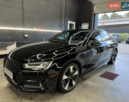 Черный Ауди А4, объемом двигателя 1.98 л и пробегом 150 тыс. км за 26500 $, фото 1 на Automoto.ua