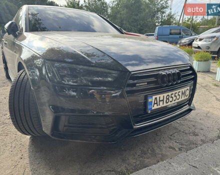 Черный Ауди А4, объемом двигателя 1.98 л и пробегом 185 тыс. км за 21900 $, фото 1 на Automoto.ua