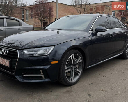 Черный Ауди А4, объемом двигателя 2 л и пробегом 186 тыс. км за 21000 $, фото 1 на Automoto.ua