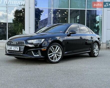 Ауді А4 2019 у Києві на Automoto.ua Чорний Ауді А4, об'ємом двигуна 1.98 л та пробігом 144 тис. км за 18999 $, фото 2 на Automoto.ua