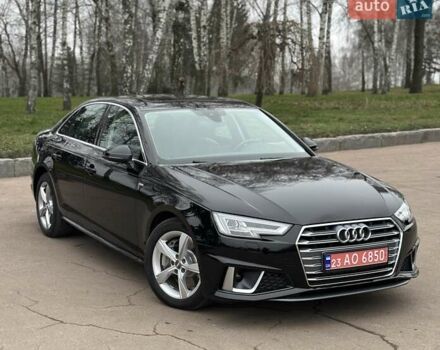 Черный Ауди А4, объемом двигателя 2 л и пробегом 77 тыс. км за 21999 $, фото 1 на Automoto.ua
