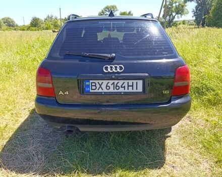 Черный Ауди А4, объемом двигателя 1.6 л и пробегом 383 тыс. км за 3400 $, фото 2 на Automoto.ua