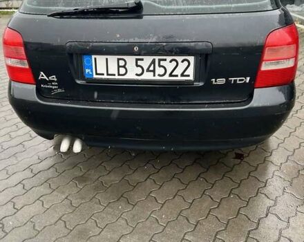 Черный Ауди А4, объемом двигателя 1.9 л и пробегом 475 тыс. км за 2300 $, фото 1 на Automoto.ua