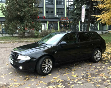 Черный Ауди А4, объемом двигателя 1.78 л и пробегом 483 тыс. км за 3850 $, фото 2 на Automoto.ua