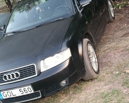 Черный Ауди А4, объемом двигателя 2 л и пробегом 300 тыс. км за 3000 $, фото 5 на Automoto.ua