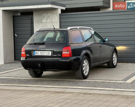 Черный Ауди А4, объемом двигателя 2.5 л и пробегом 429 тыс. км за 3650 $, фото 4 на Automoto.ua