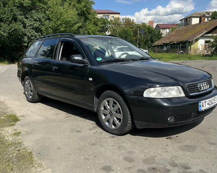 Черный Ауди А4, объемом двигателя 1.6 л и пробегом 352 тыс. км за 4000 $, фото 3 на Automoto.ua