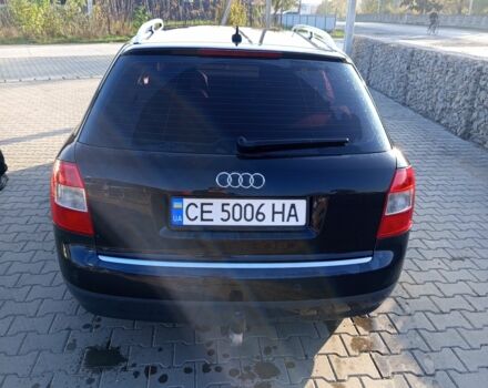 Ауді А4 2001 у Чернівцях на Automoto.ua Чорний Ауді А4, об'ємом двигуна 1.9 л та пробігом 370 тис. км за 4950 $, фото 5 на Automoto.ua
