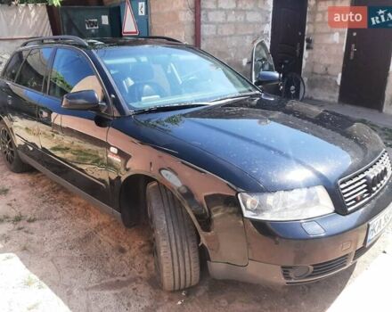 Черный Ауди А4, объемом двигателя 2.5 л и пробегом 313 тыс. км за 4400 $, фото 1 на Automoto.ua