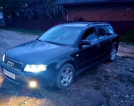 Чорний Ауді А4, об'ємом двигуна 2 л та пробігом 266 тис. км за 4800 $, фото 1 на Automoto.ua