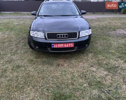 Черный Ауди А4, объемом двигателя 1.6 л и пробегом 219 тыс. км за 4950 $, фото 2 на Automoto.ua