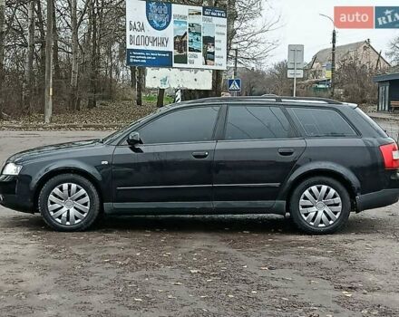 Черный Ауди А4, объемом двигателя 2.5 л и пробегом 300 тыс. км за 4500 $, фото 1 на Automoto.ua