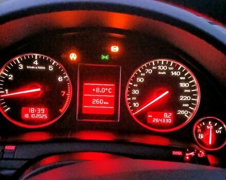 Чорний Ауді А4, об'ємом двигуна 2 л та пробігом 266 тис. км за 4800 $, фото 4 на Automoto.ua