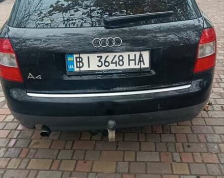 Черный Ауди А4, объемом двигателя 1.6 л и пробегом 212 тыс. км за 4200 $, фото 3 на Automoto.ua