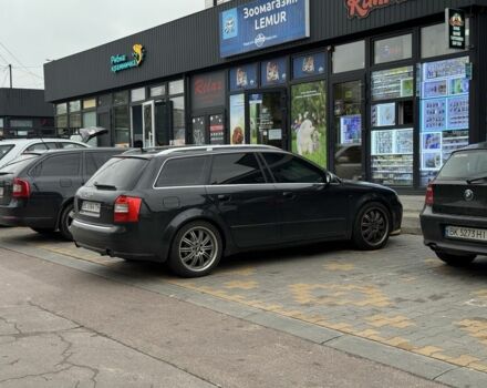 Черный Ауди А4, объемом двигателя 1.8 л и пробегом 233 тыс. км за 6600 $, фото 2 на Automoto.ua