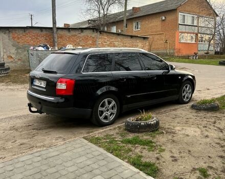 Черный Ауди А4, объемом двигателя 2 л и пробегом 295 тыс. км за 5800 $, фото 1 на Automoto.ua