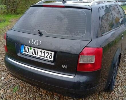 Черный Ауди А4, объемом двигателя 2.5 л и пробегом 348 тыс. км за 2500 $, фото 1 на Automoto.ua