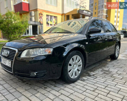 Чорний Ауді А4, об'ємом двигуна 2 л та пробігом 395 тис. км за 5950 $, фото 1 на Automoto.ua