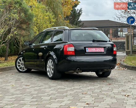 Ауді А4 2004 у Сарнах на Automoto.ua Чорний Ауді А4, об'ємом двигуна 1.8 л та пробігом 221 тис. км за 5950 $, фото 10 на Automoto.ua