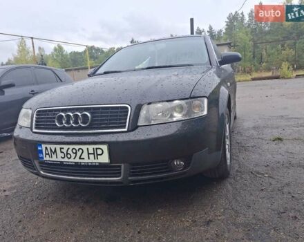 Черный Ауди А4, объемом двигателя 1.6 л и пробегом 267 тыс. км за 6000 $, фото 5 на Automoto.ua