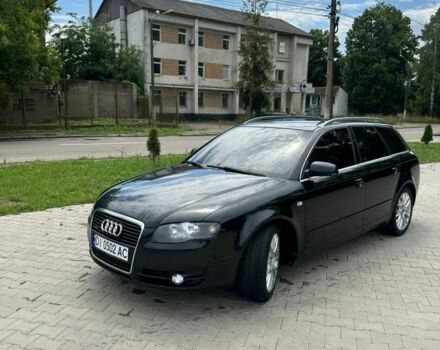 Черный Ауди А4, объемом двигателя 3 л и пробегом 300 тыс. км за 6000 $, фото 1 на Automoto.ua