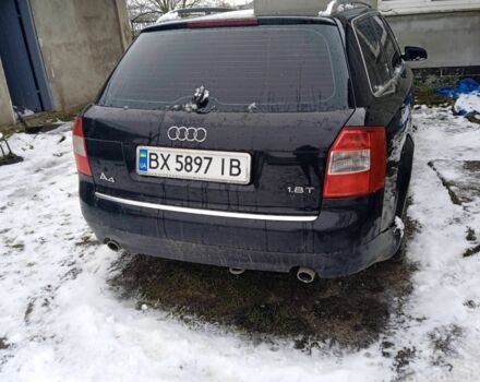 Черный Ауди А4, объемом двигателя 1.8 л и пробегом 293 тыс. км за 3000 $, фото 6 на Automoto.ua