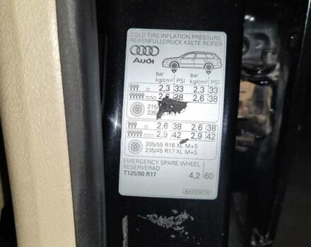 Черный Ауди А4, объемом двигателя 2.5 л и пробегом 328 тыс. км за 6000 $, фото 22 на Automoto.ua