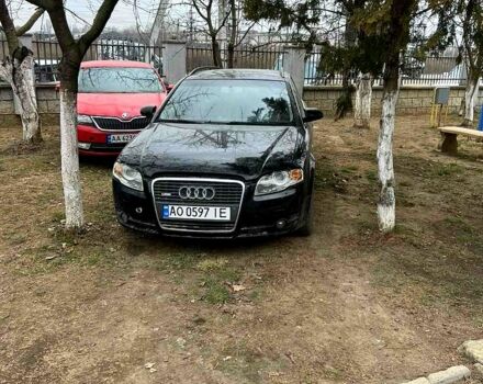 Черный Ауди А4, объемом двигателя 2.5 л и пробегом 320 тыс. км за 4750 $, фото 1 на Automoto.ua