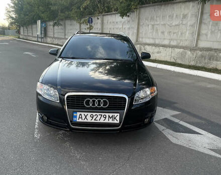 Черный Ауди А4, объемом двигателя 2 л и пробегом 312 тыс. км за 6500 $, фото 1 на Automoto.ua