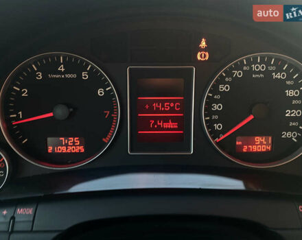 Черный Ауди А4, объемом двигателя 1.6 л и пробегом 279 тыс. км за 6200 $, фото 11 на Automoto.ua