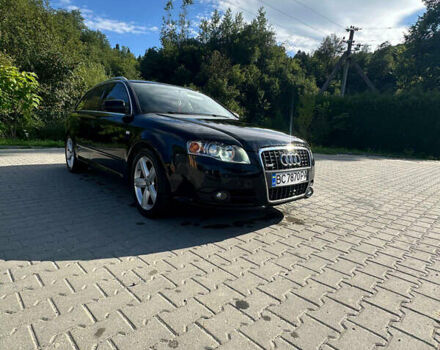 Черный Ауди А4, объемом двигателя 2 л и пробегом 335 тыс. км за 7000 $, фото 1 на Automoto.ua