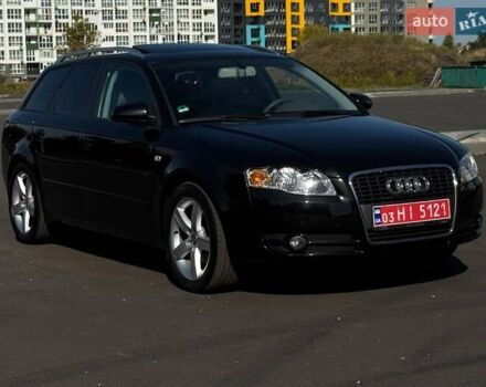 Черный Ауди А4, объемом двигателя 2 л и пробегом 258 тыс. км за 7400 $, фото 4 на Automoto.ua
