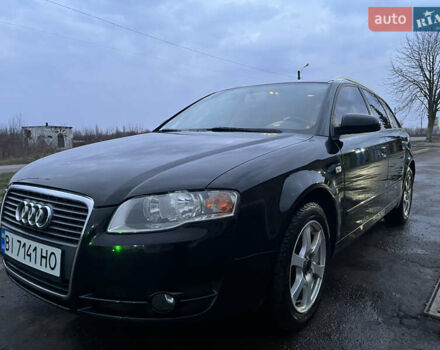 Черный Ауди А4, объемом двигателя 2 л и пробегом 299 тыс. км за 7300 $, фото 2 на Automoto.ua