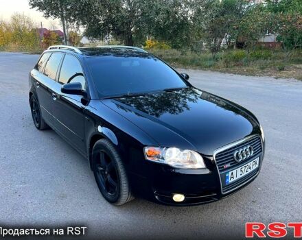 Черный Ауди А4, объемом двигателя 2 л и пробегом 270 тыс. км за 9400 $, фото 1 на Automoto.ua