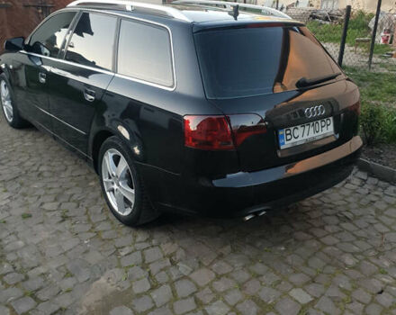 Черный Ауди А4, объемом двигателя 2 л и пробегом 390 тыс. км за 5900 $, фото 2 на Automoto.ua