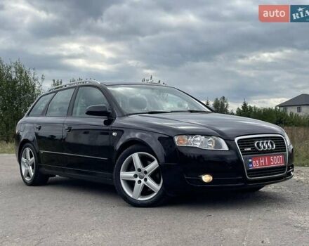 Чорний Ауді А4, об'ємом двигуна 1.8 л та пробігом 145 тис. км за 7650 $, фото 1 на Automoto.ua
