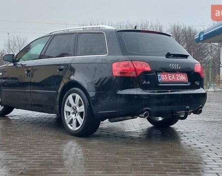 Чорний Ауді А4, об'ємом двигуна 2 л та пробігом 222 тис. км за 8350 $, фото 1 на Automoto.ua